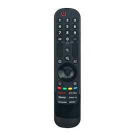 AULCMEET MR23GA AKB76043112 Replacement Remote Control Compatible with LG 4K OLED Smart TV OLED55G36LA OLED65B39LA OLED65C34LA OLED88Z2PUA OLED65C3PUA OLED83C3PUA OLED65B3PUA OLED65G3PUA OLED65G3PUA
