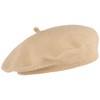 Lipodo Biskaya Cotton Basque Women's Beret Hat Made of 100%