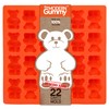 Jumbo Size Gummy Bear Mold, Makes 22 Bears, Food Grade