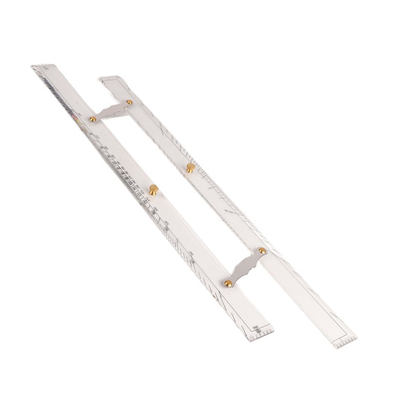 Marine Navigation Parallel Ruler Clear Scale High Accuracy Transparency Boat