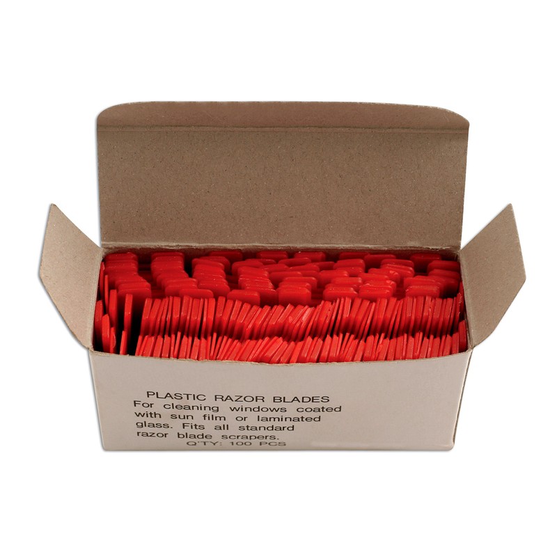 PowerTec 92301 Plastic Razor Blades 100pc