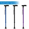 RMS Walking Cane - Adjustable Walking Stick - Lightweight Aluminum