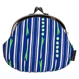 Prairie Dog Wafuka, Furoshiki Japanese Accessories, Coin Pouch (3.3 Size, Leek Strap), Size: Approx. 4.9 x 4.3 x 1.2 inches (12.5 x 11 x 3