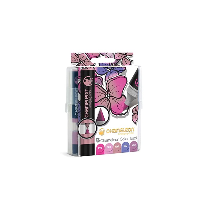 Chameleon Set of 5 What Colour Tops – Permanently Alcohol