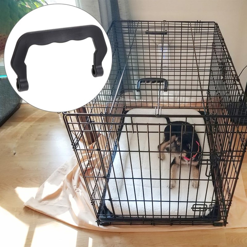 10pcs Plastic Cage Handle: Replacement Crate Handles for Pet Carrier