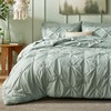 Bedsure Green Comforter Set Queen - Bed in a Bag