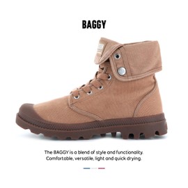 Palladium Men's Baggy Canvas Boot, Woodlin, 9 M