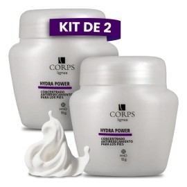 Hinode | Kit 2 Corps Hydra Power | Crema Para Pies Secos