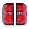 GRAND ORANGE Tail Light Assembly Rear Lights Brake Lamp w/Wiring