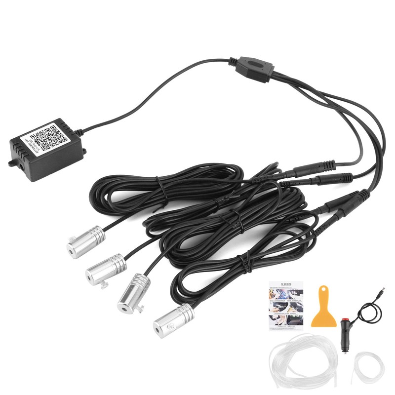 12V Car Ambient Lamp LED Interior Decoration Lights IP65 Waterproof