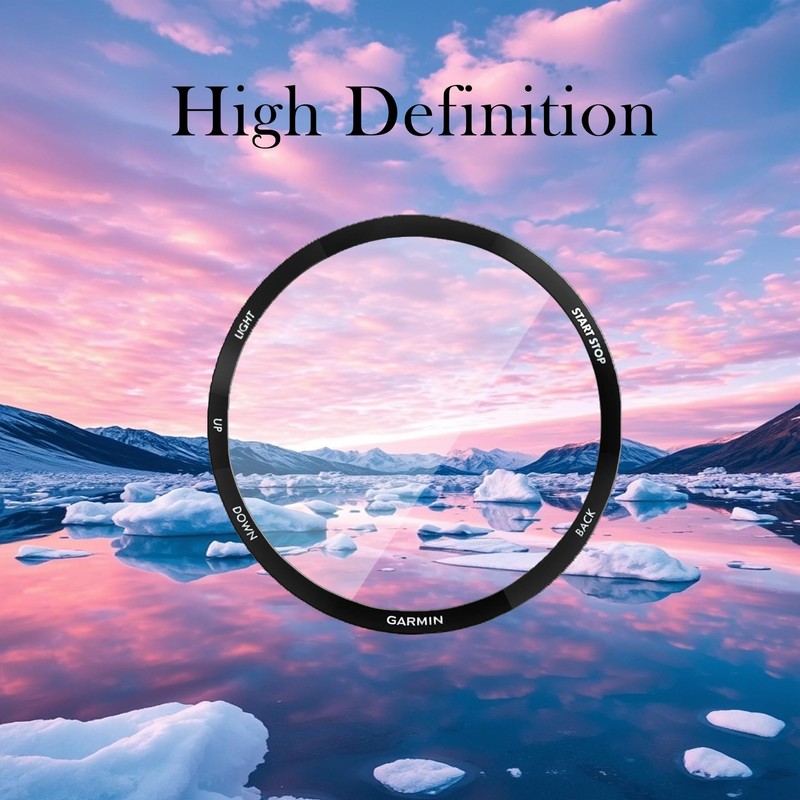 3 Pack for Garmin Forerunner 265 Screen Protector, 3D Full