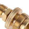 Mtsooning 1lb Propane Disposal Regulator Adapter Fitting with 1/4" Quick