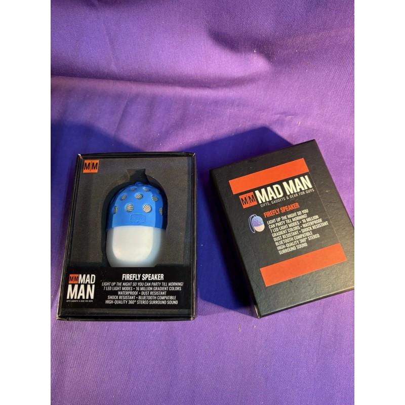 Mad Man FIREFLY Wireless Bluetooth Speaker Music & Calls New