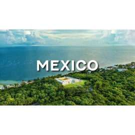 G128 Mexico Mexican Flag 6x10 Ft Double Sided Embroidered 210D Polyester, 3-ply