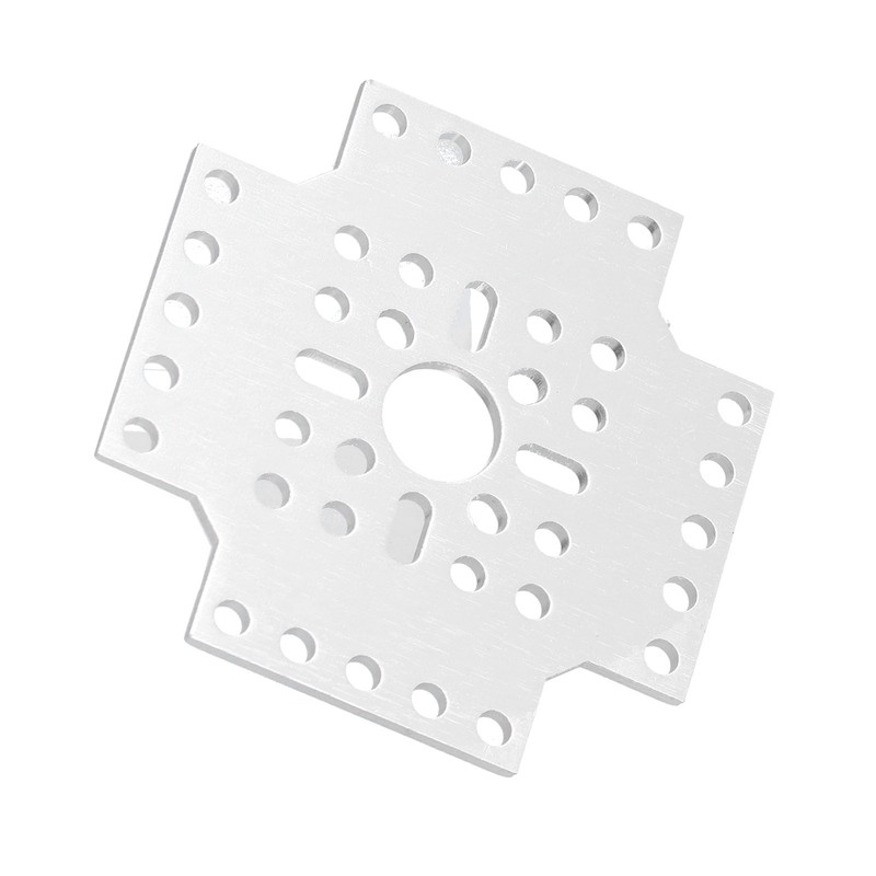 5pcs Hole Pattern Brackets Aluminum Alloy Holes Grid Plates for