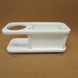 APF Marine Beverage Cup Holder w Storage Box Catch All