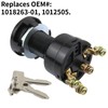 WHITE HAND Golf Cart Switch Starter Ignition with Keys for