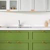 Ravinte 30 Pack Cabinet Knobs Orange Kitchen Cabinet Knobs Round