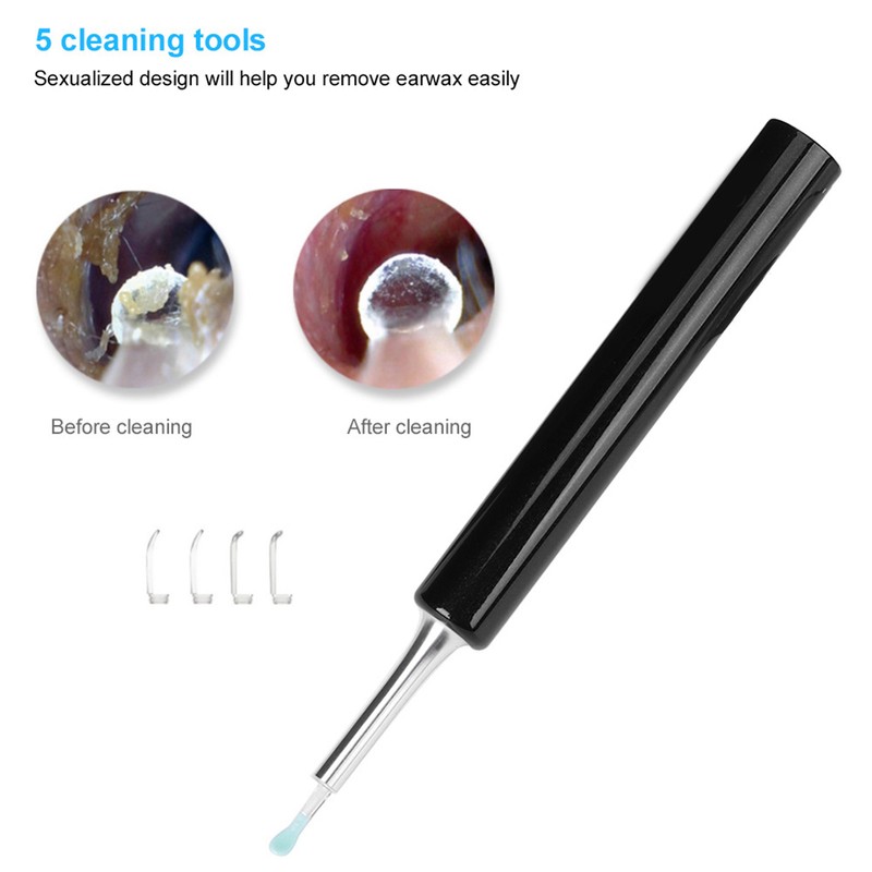 Bebird C3 1080P HD WiFi Ear Wax Spoon Cleaner LED