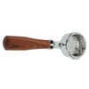 Saluaqui E61 58 mm Bottomless Portafilter, Double Coffee Brew Handle