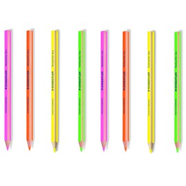 STAEDTLER Textsurfer Dry Highlighter Pencil 128 64 Drawing for Writing Sketching Inkjet (8)