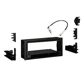 Harmony Audio HA-40GM10 Compatible with GMC Yukon Denali 1999-2000 Single DIN Stereo Harness Radio Install Dash Kit and 99-4000 Multi-Kit with Pocket