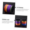 Gatuida 1 Roll Braided Fishing Line Pe Strands with Strong