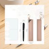 Pen Case, Cowhide Leather, Pen Holder, Pen Holder, Slim, Simple,