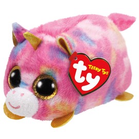 TY Teeny Star the Unicorn | Beanie Baby Soft Plush Toy | Collectible Cuddly Stuffed Teddy