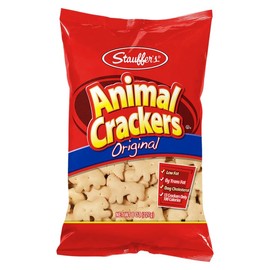 STAUFFERS Original Animal Crackers - 12 Count, 8oz Bags - Classic Animal-Shaped Snacks for the Family