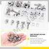 Mardatt 60Pcs Stainless Steel Battery Bolts and Nuts, M6 x
