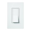 Lutron Claro 15 Amp Single-Pole Rocker Switch with Locator Light,