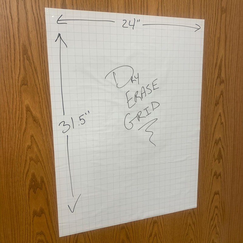 Geyer Instructional Products - 31.5'' x 24'' Portable Static Cling