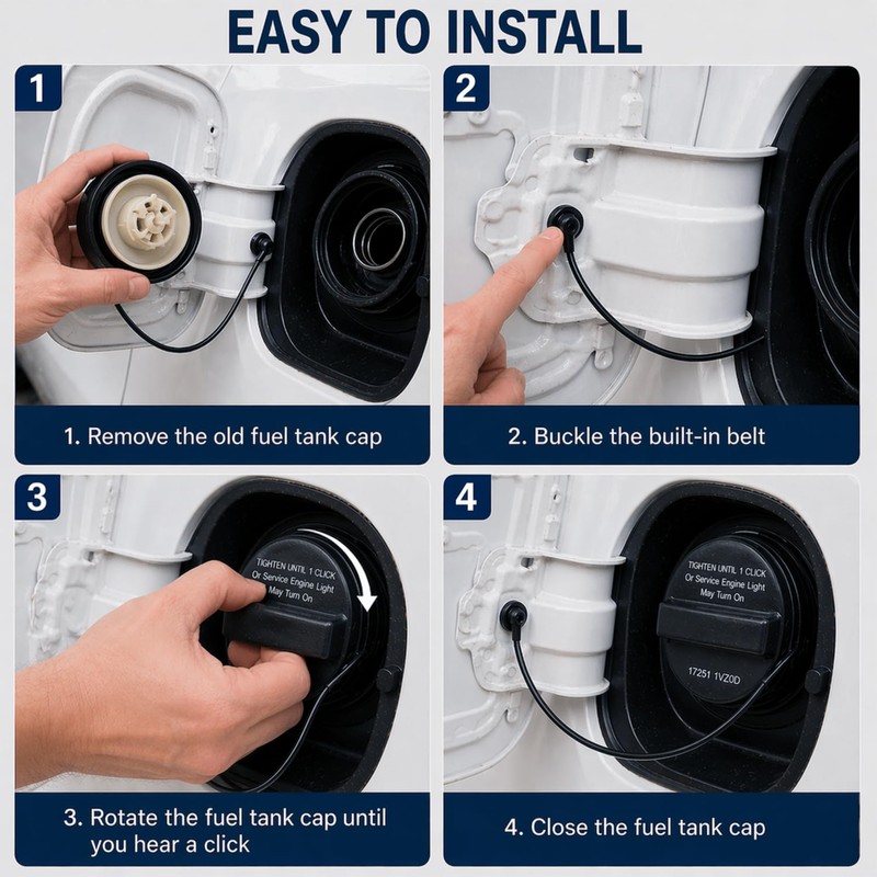 Gas Cap Replacement for Nissan Altima Frontier Murano Pathfinder Versa
