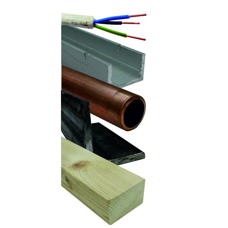 CON:P B29800 Tracking Device for Mains Power/Metal/Wood, Grey/Black, One Size