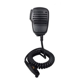 HYS Heavy Duty Shoulder Speaker Microphone, Walkie Talkie Remote Speaker Mic W/3.5mm Audio Jack Replacement PMMN4022A for Motorola GP344 GP388 GP328Plus GP688 EX500 EX560 2 Way Radio