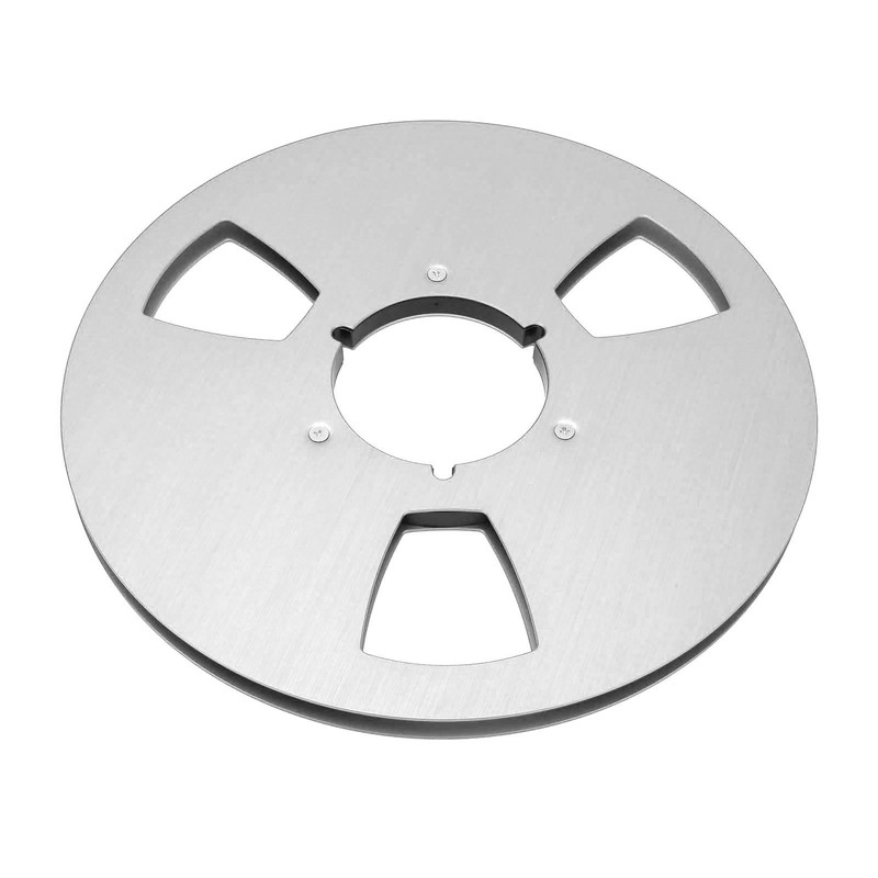 1/4 10.5 Inch Empty Takeup Reel 3 Hole Aluminum Alloy
