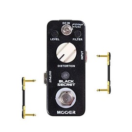 MOOER Moore Effector, 2 Mode Distortion, Black Secret