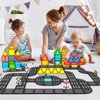 Magnetic Building Blocks, Magnetic Tiles Game City Streets, STEM Learning