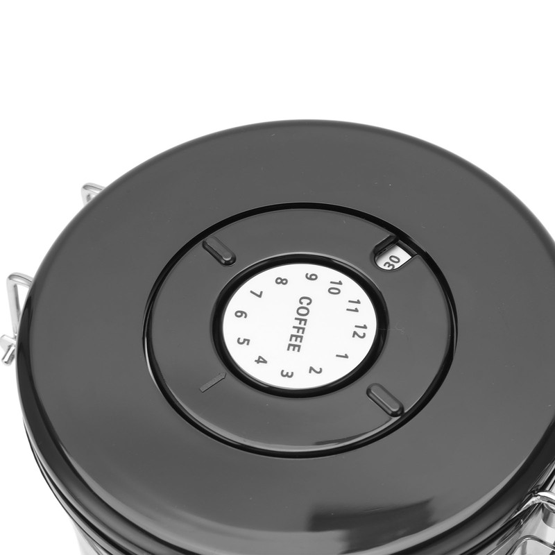 Coffee Bean Storage Stainless Steel Airtight Container Coffee with 30ml