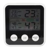 Room Thermometer 3.7in LCD Display High Accuracy Comfort Level Indicator