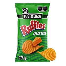 Botanas Sabritas, Ruffles sabor queso Pa Todos 278 g