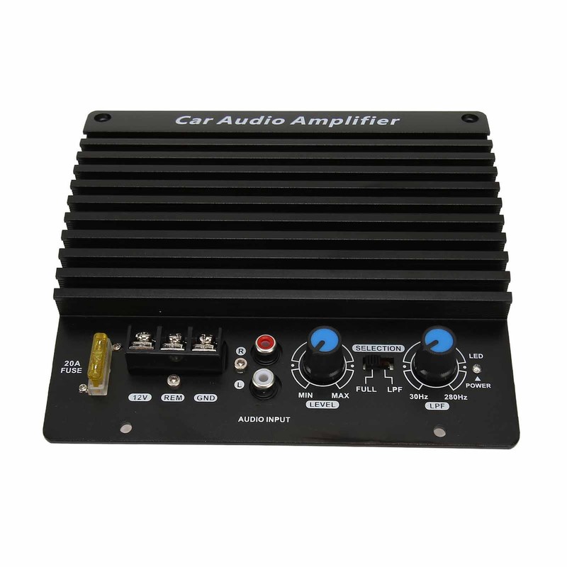 12V Car Amplifier Board High Power Aluminum Alloy Subwoofer Plate