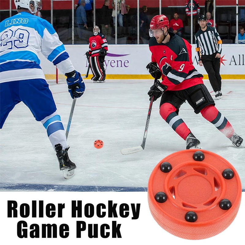 ZLY 2PCS Inline Roller Hockey Puck,Ice Hockey Pucks,Roller Hockeys Game