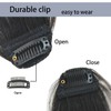 Hair Clip in Bangs Wispy Human Hair Bangs Hairpieces for