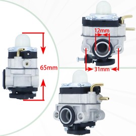 REMEDART HY26SST Carburetor Fits for Hyper Tough HY26SSTVNM HY27CSTVNM 25cc 26cc Weed Eater String Trimmer for Black Max BM25PHVNM BM26SS UT26SSL3VNM UT26CSL3 BM25SSAC with filters spark plug