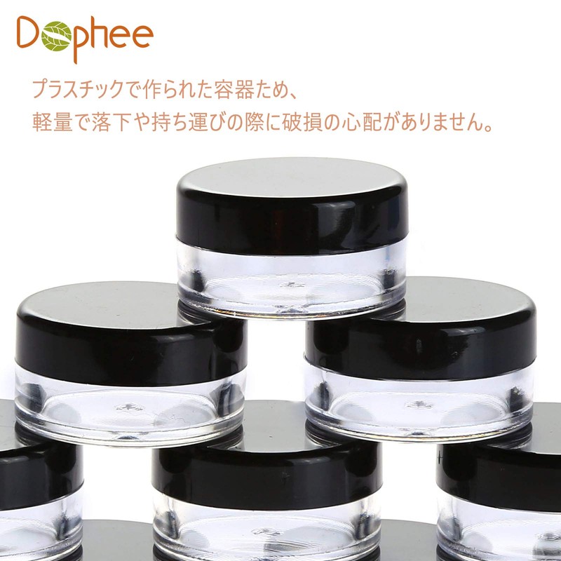 Cream Case, 0.2 oz (5 g), Cream Container, Cosmetics, Refill