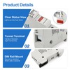 Baomain 5-Pack Cylindrical Fuse Holder RT18-32(X) 10 X 38mm Fuse