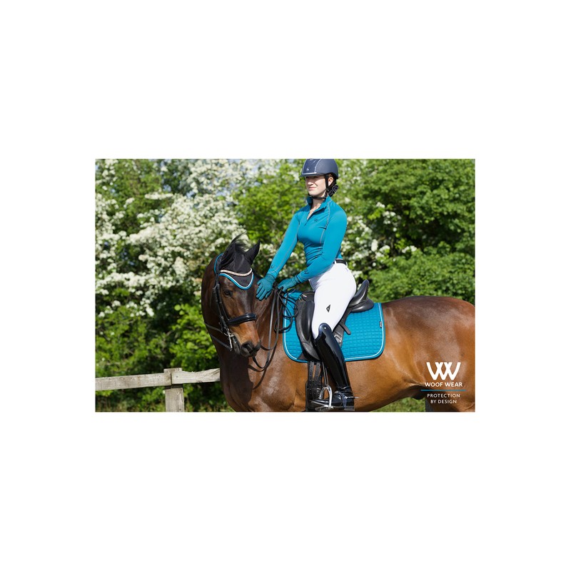 Woof Wear Dressage Saddle Cloth - Ocean - Breathable