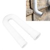 Rain Gutter Downpipe Extension, Flexible Extendable PE Drain Extension, Stretchable